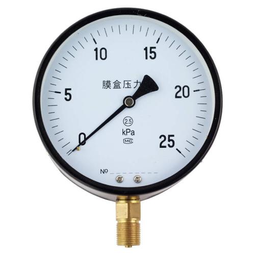 YE-100、150膜盒壓力表